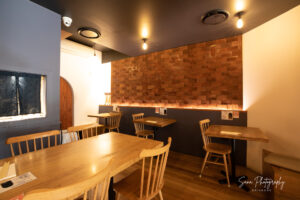 restaurant interior photography photography in Brisbane