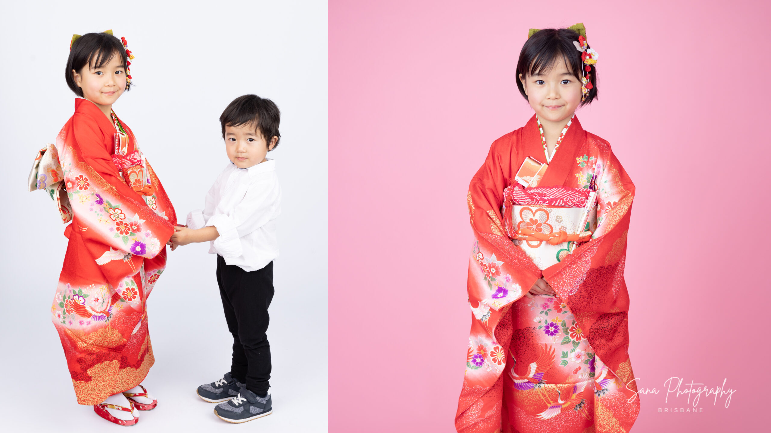 family studio portrait in Brisbane